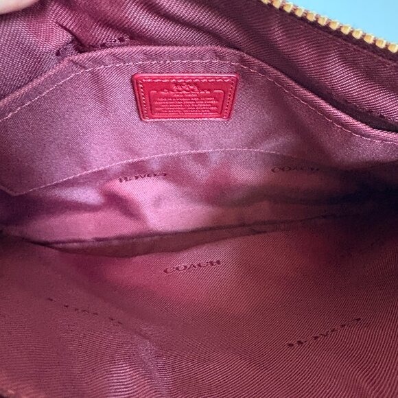 Coach Colorblock Pop Up Crossbody Cherry/Pink 36371 - Picture 12 of 16